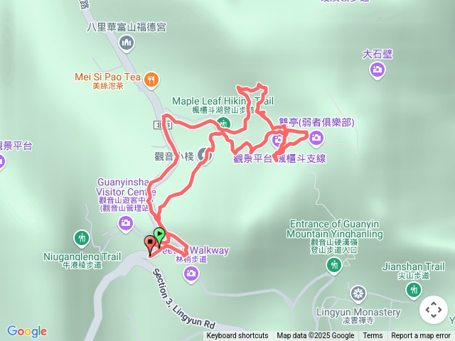 20250503　楓櫃斗湖步山徑Ｏ繞