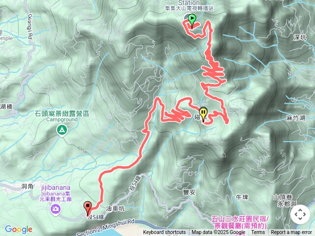 集集大山---挑戰型自行車道 202504161334