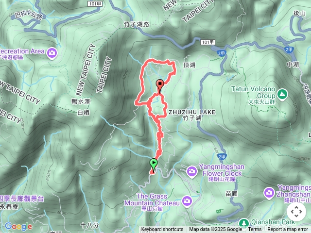 草山觀瀑吊橋-猴崁水圳-竹子湖預覽圖