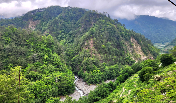 竹坑南寮登山步道，鯉魚山公園，彩虹眷村，環山獵人登山步道，四季蘭溪吊橋