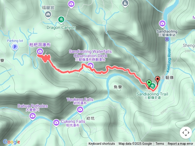 三貂嶺瀑布預覽圖