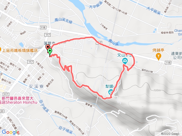 蓮華寺登犁頭山O型路線